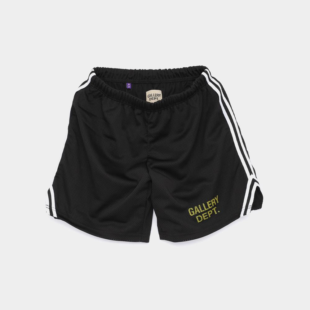 GALLERY DEPT. Venice Cord Print Logo Sweat Shorts Black VCS 5245 BLACK