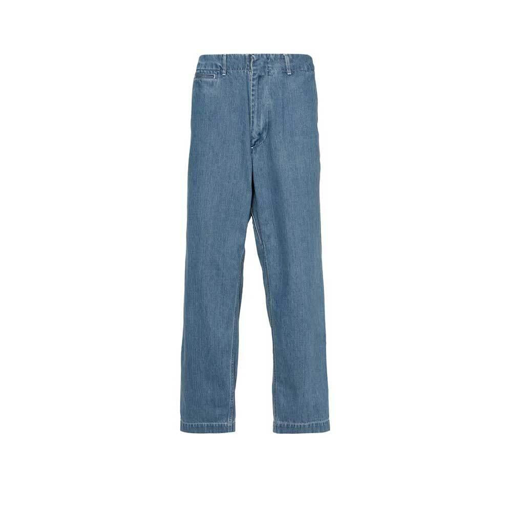 nanamica Wide Denim Pants Unisex Indigo