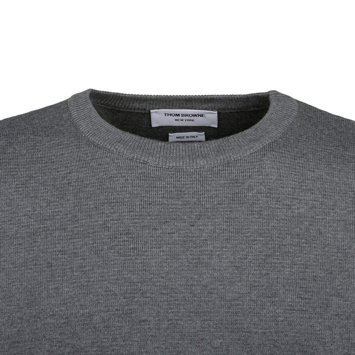 THOM BROWNE Cotton Crewneck Sweatshirt for Men