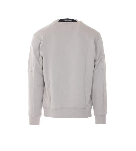 CP Company Diagonal Raised Fleece Crewneck Lens Sweatshirt 20CM SS713
