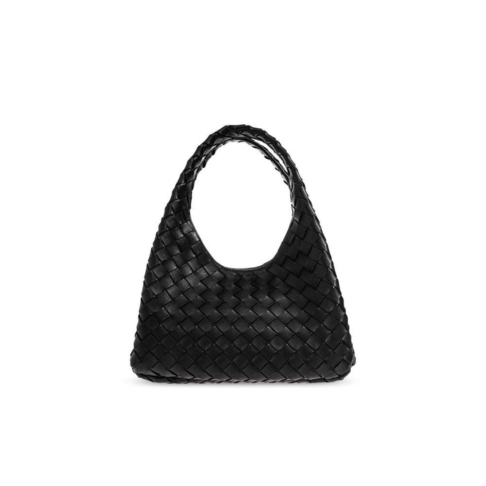 Bottega Veneta Campana Small Tote Bag Black Leather