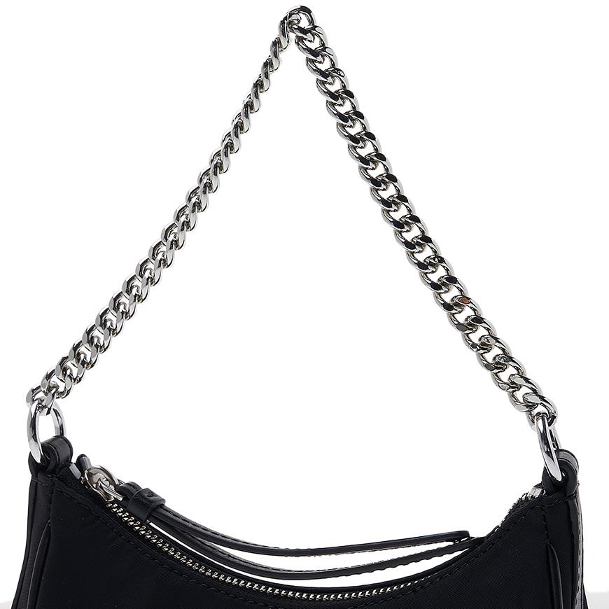 Michael Kors Jet Set Charm Leather Shoulder Bag Black