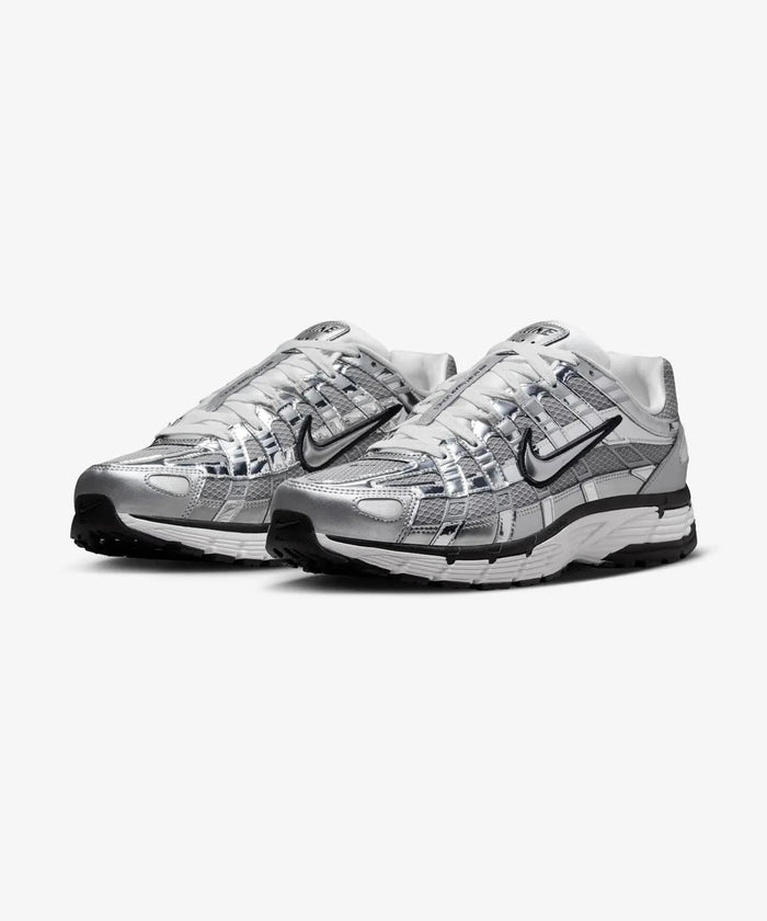 Nike Metallic Silver P6000 Low-Top Sneakers CN0149 001