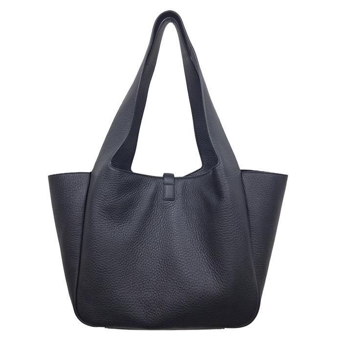 Saint Laurent Deerskin LE 5 A 7 BEA Shoulder Bag Black