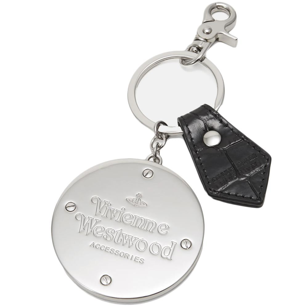 Vivienne Westwood ORB Logo Thin Line Keyring 8203011HW L0039 N401
