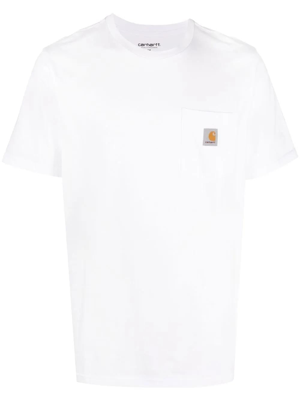 CARHARTT WIP Pocket Short Sleeve T-Shirt White