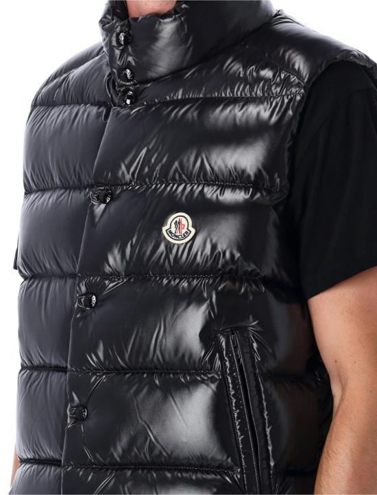 Moncler Black Down Puffer Vest for Men