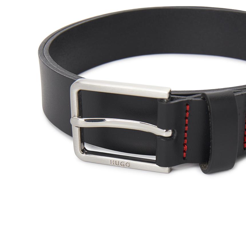 HUGO BOSS Men’s Leather Belt 50558778 001