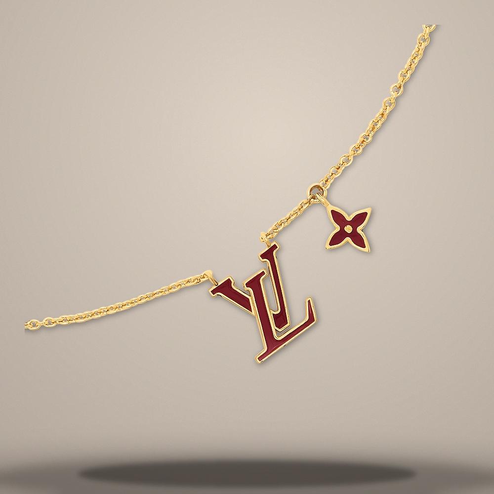 Louis Vuitton LV Iconic Enamel Necklace 47cm 1AK7C4