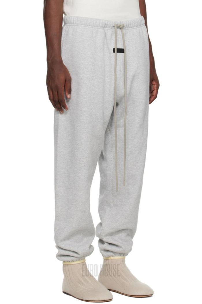 Fear of God Essentials Light Heather Gray Sweatpants/Joggers