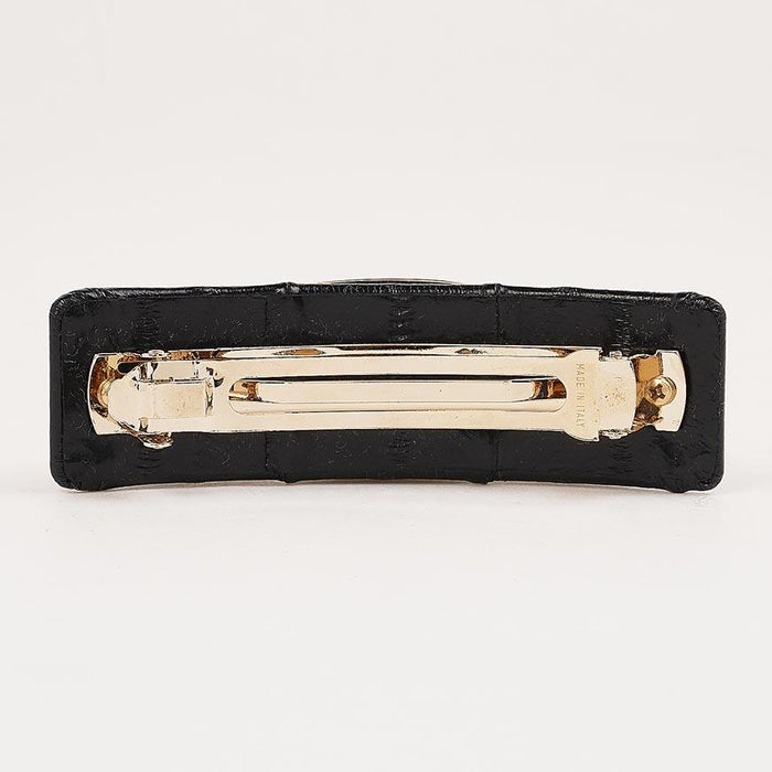Ferragamo Women's Leather Vara Bow Hair Clip 0765266