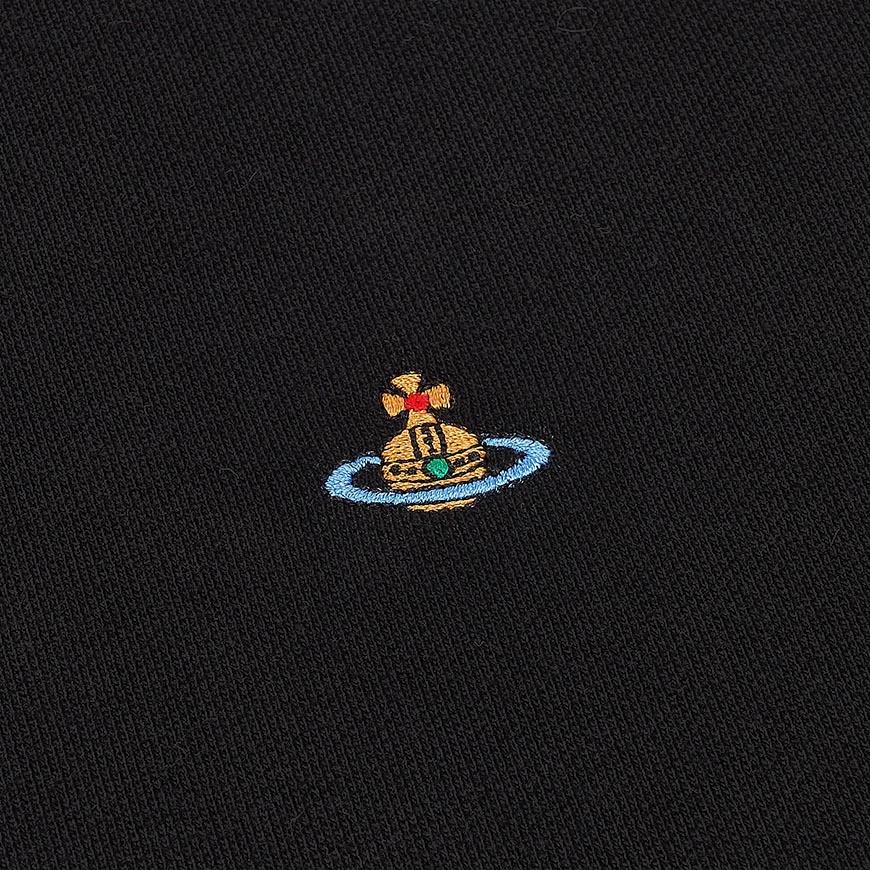 Vivienne Westwood Classic Cotton Polo Shirt Black Men’s