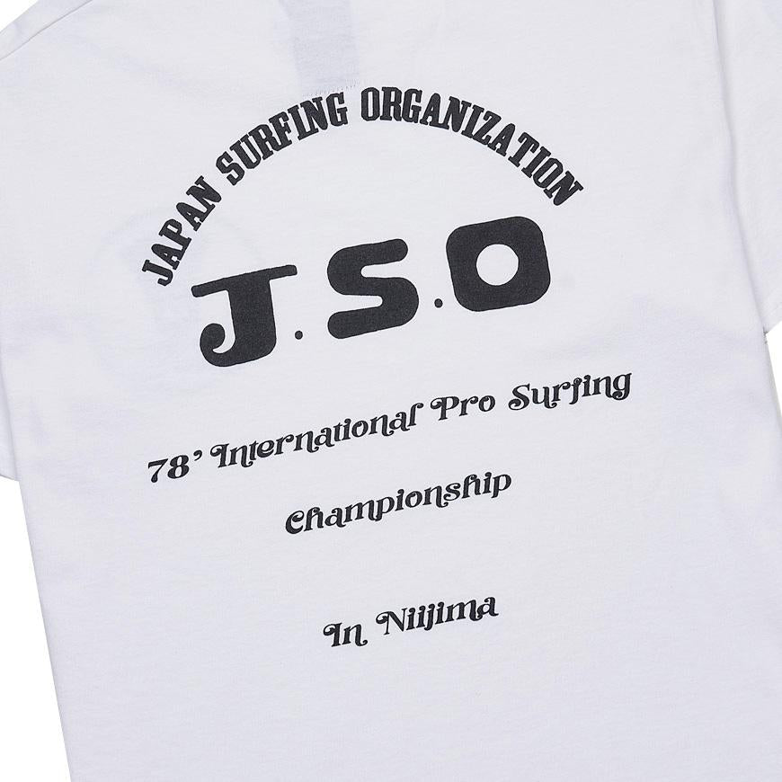 Wild Donkey White JSO Logo Short Sleeve T-Shirt for Men