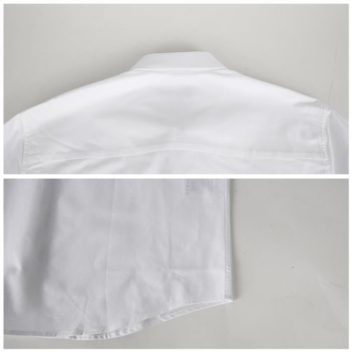 Maison Kitsune Contour Fox Head Casual Button-Down Long Sleeve Shirt