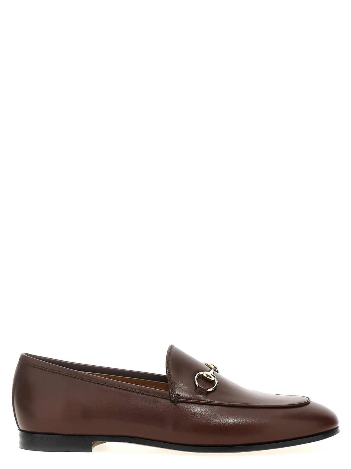 GUCCI Brown Leather Loafers