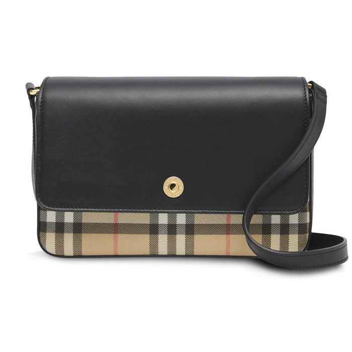 BURBERRY Hampshire Check Crossbody Bag