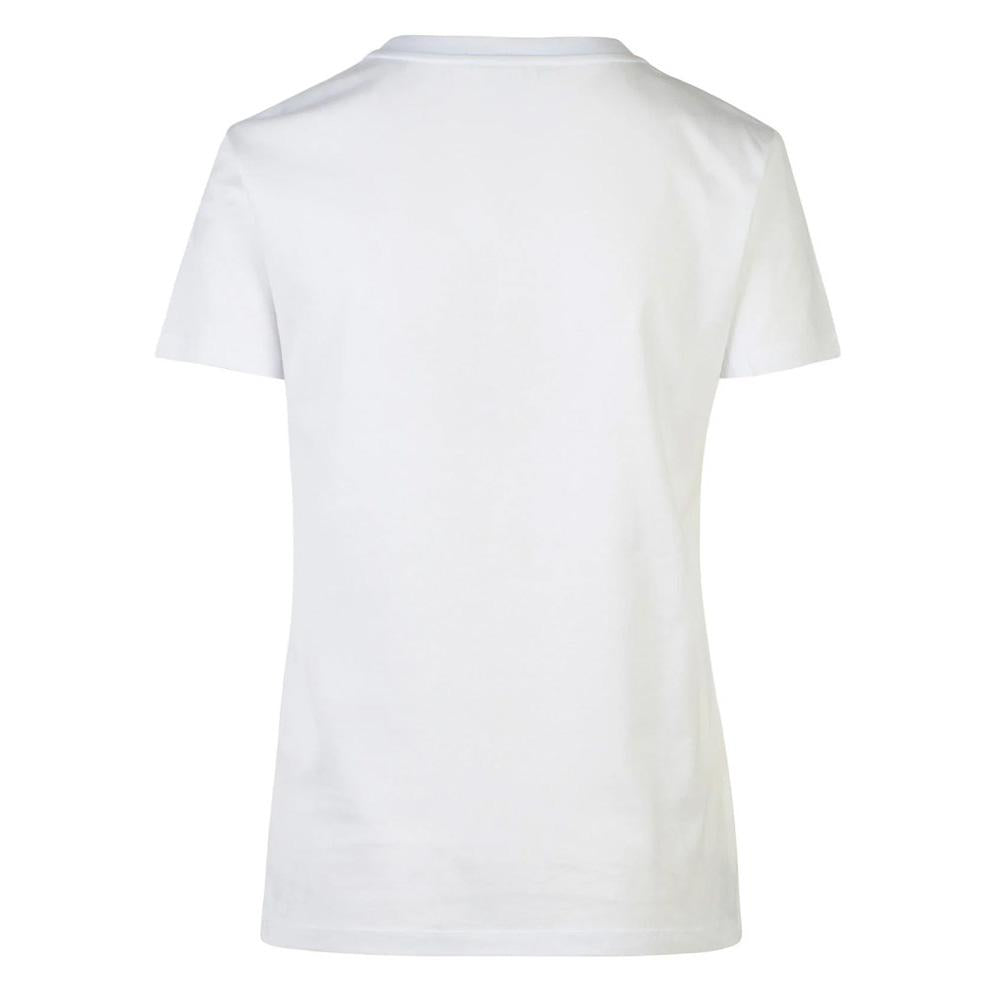 Max Mara White Pocket Logo T-Shirt 2421946011 001