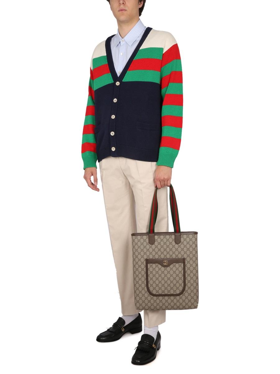GUCCI Wool Blend Gray Suit Trousers