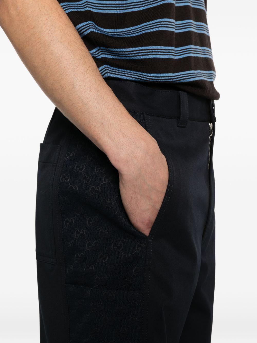 GUCCI Green Cotton Drawstring Shorts