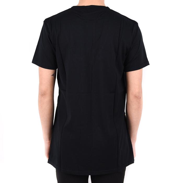 Balmain Men’s Zebra Print Short Sleeve T-Shirt Black