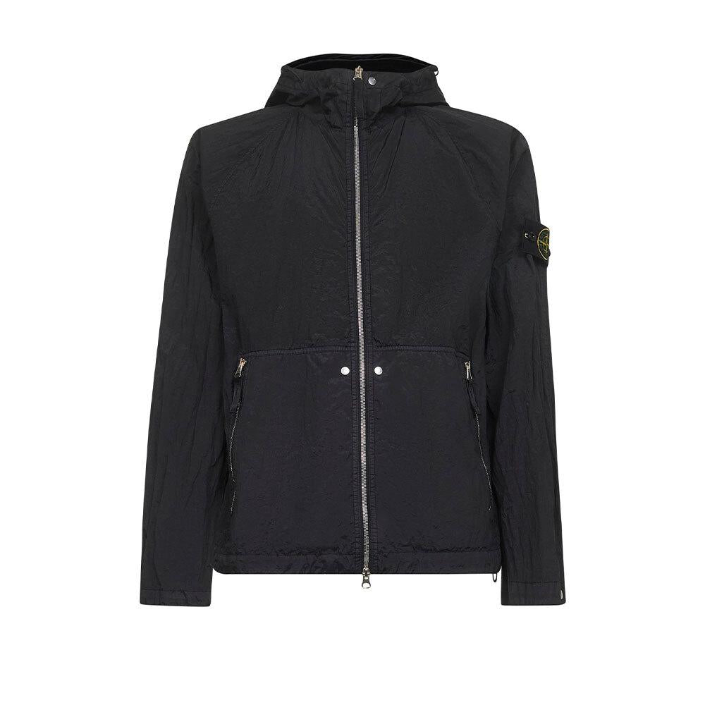 STONE ISLAND Watro-TC Windbreaker Jacket Men Black 4100097