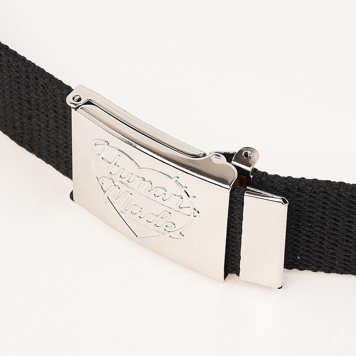 Humanmade Unisex Web Belt Black HM31 GD083