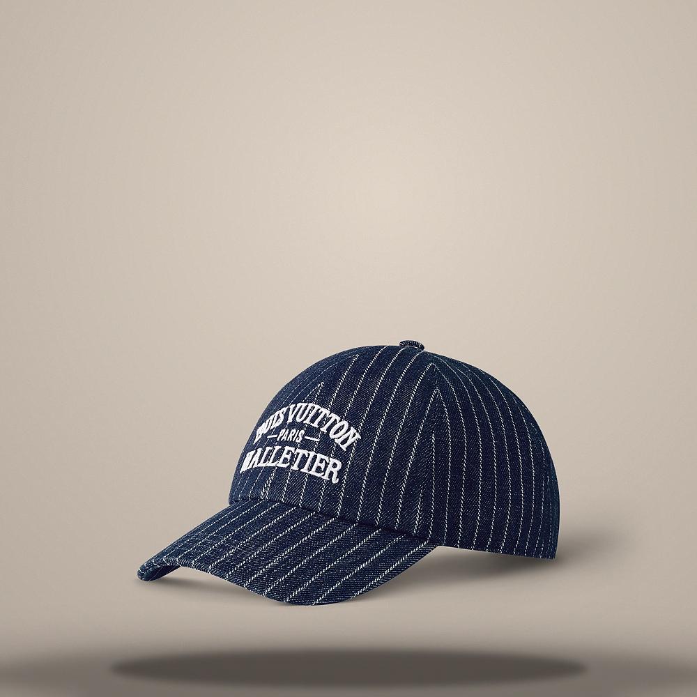 Louis Vuitton Denim Stripe Navy Cap M5146