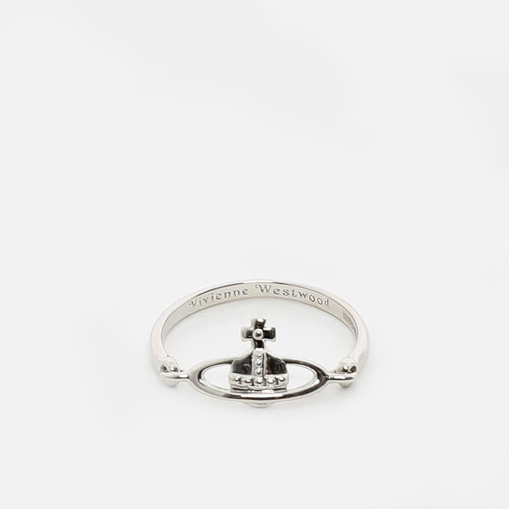 Vivienne Westwood Platinum ORB Vendome Ring Women’s Jewelry