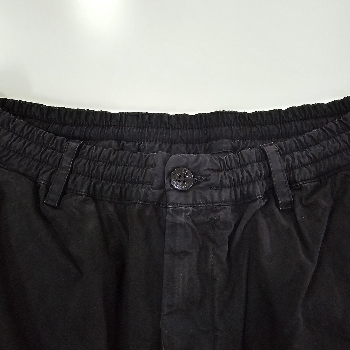 CP Company Micro Reps Lens Boxy Cargo Pants Black