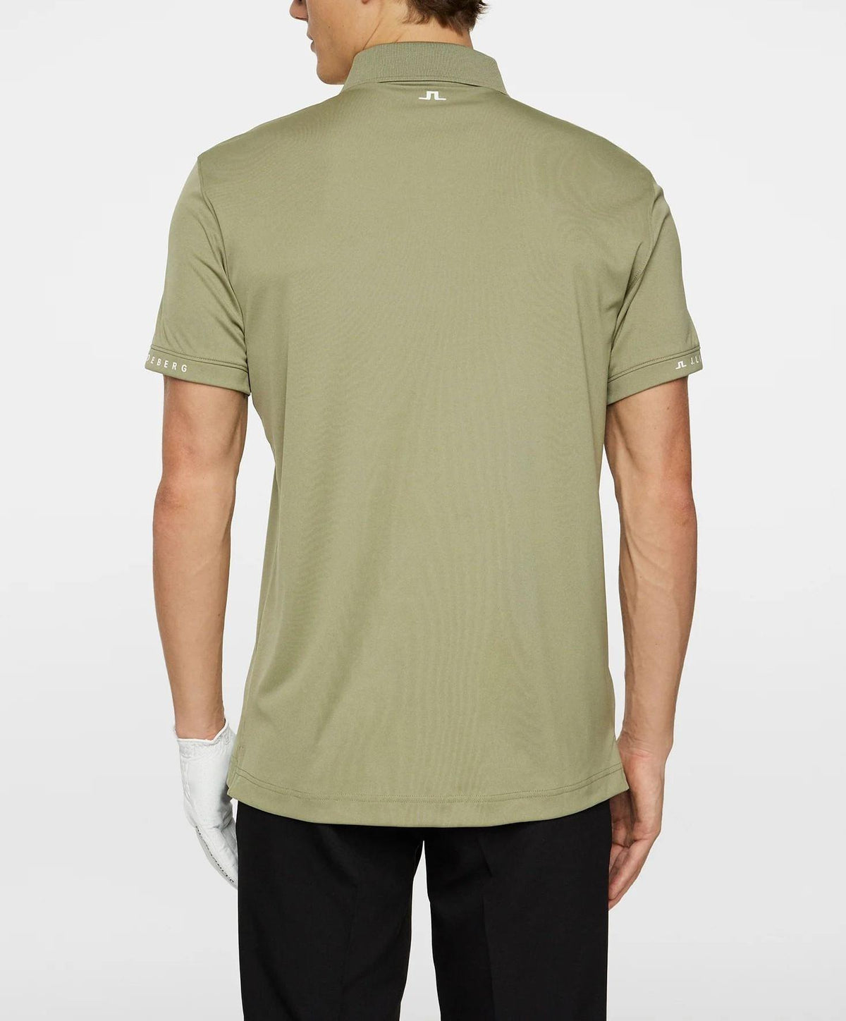 J LINDEBERG Men’s Golf Polo Shirt Short Sleeve Guy Green 2025
