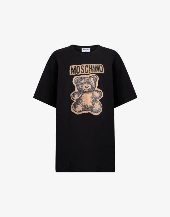 Moschino Black Short Sleeve T-Shirt AEF261D 07130441 AEF1555