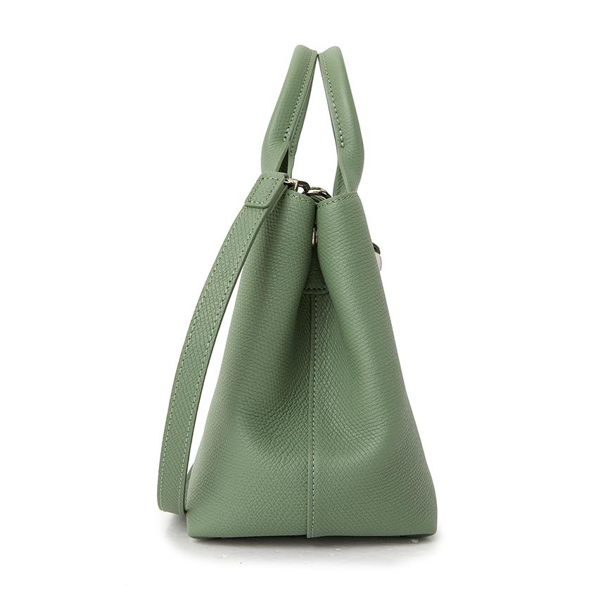 Longchamp Le Roseau S Leather Tote Bag Unisex 10273 HFP M16