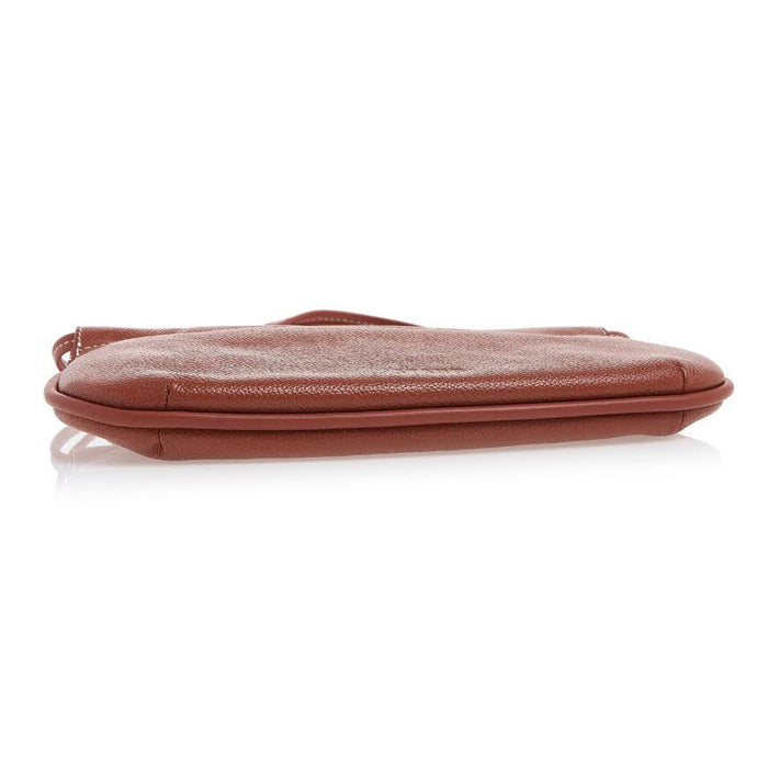 STAUD Tate Shoulder Bag Rust Brown Leather Women’s