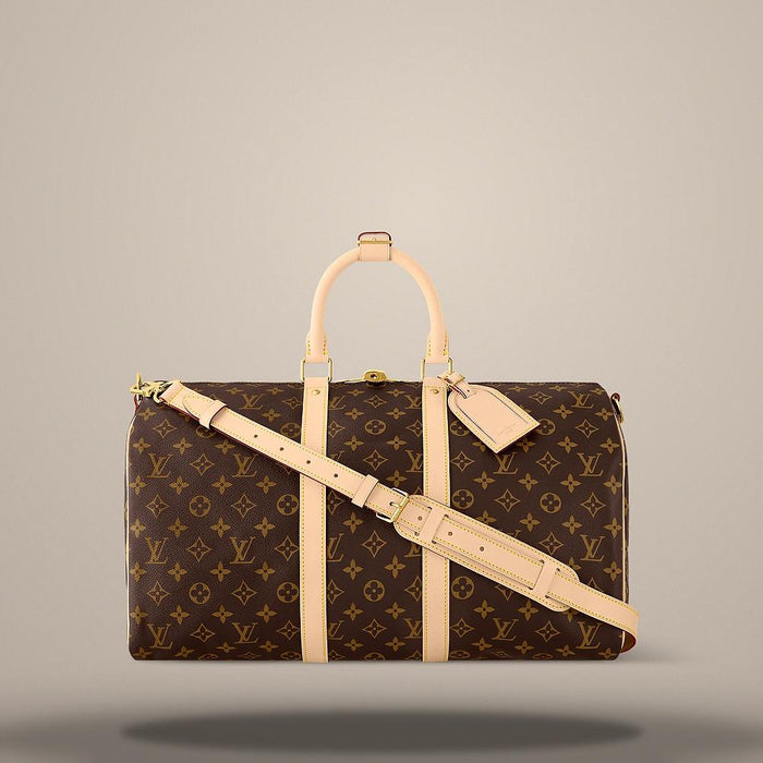 Louis Vuitton Monogram Canvas Keepall Bandouliere 45 Crossbody Bag