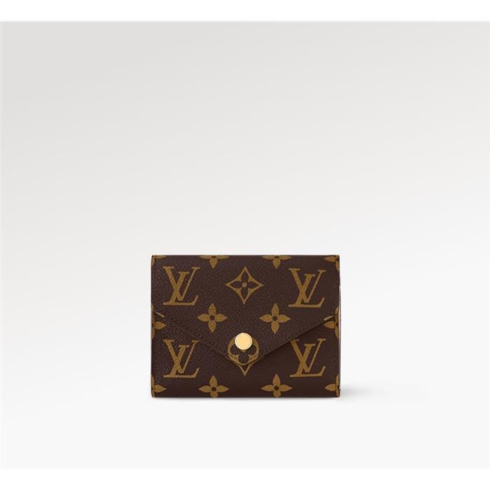 Louis Vuitton Victorine Card Holder Wallet with Coin Pocket