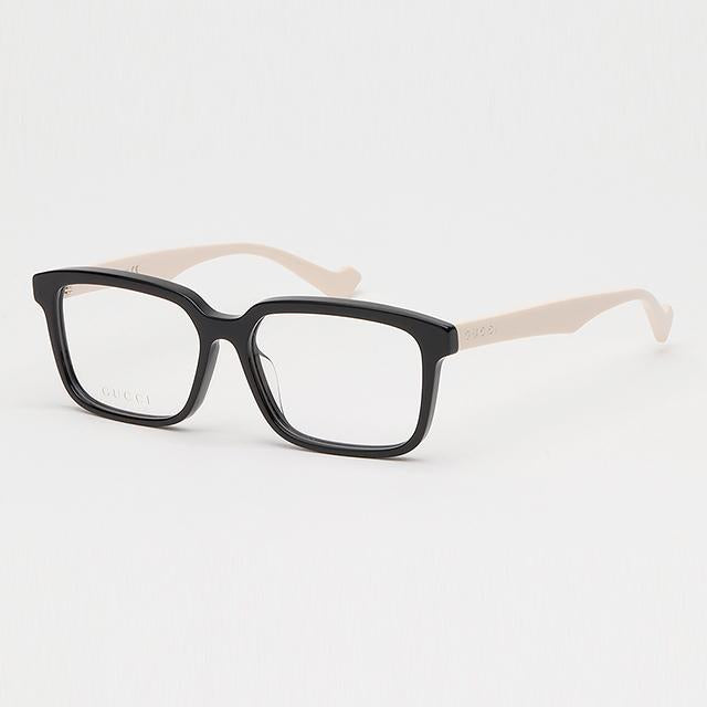 GUCCI Black Acetate Asian Fit Optical Eyeglass Frames GG0966OA 002