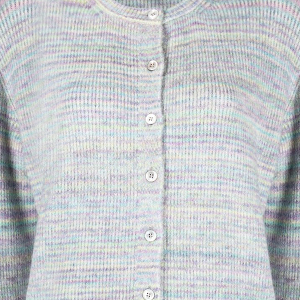 A.P.C. Women's Multicolor Wool Knit Cardigan WOAOW F22227 SAA
