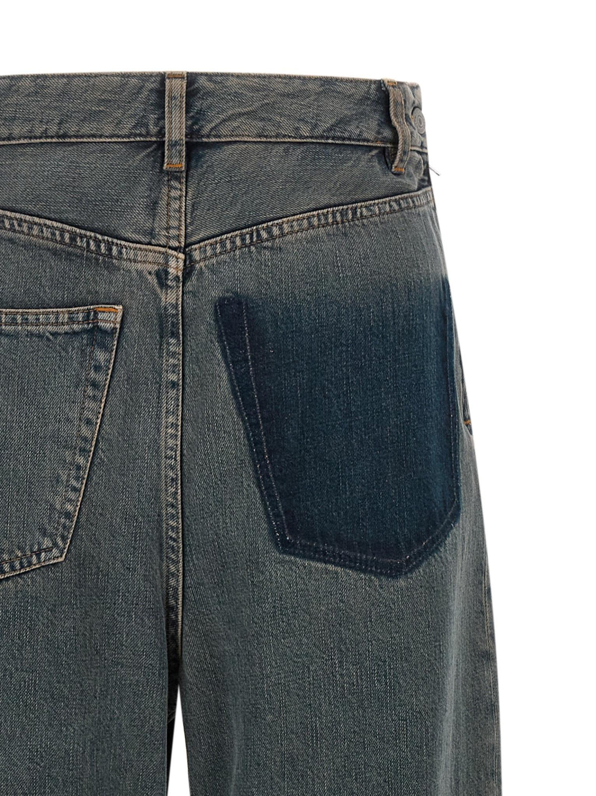 Maison Margiela Blue Denim Jeans Women’s Classic Straight Fit