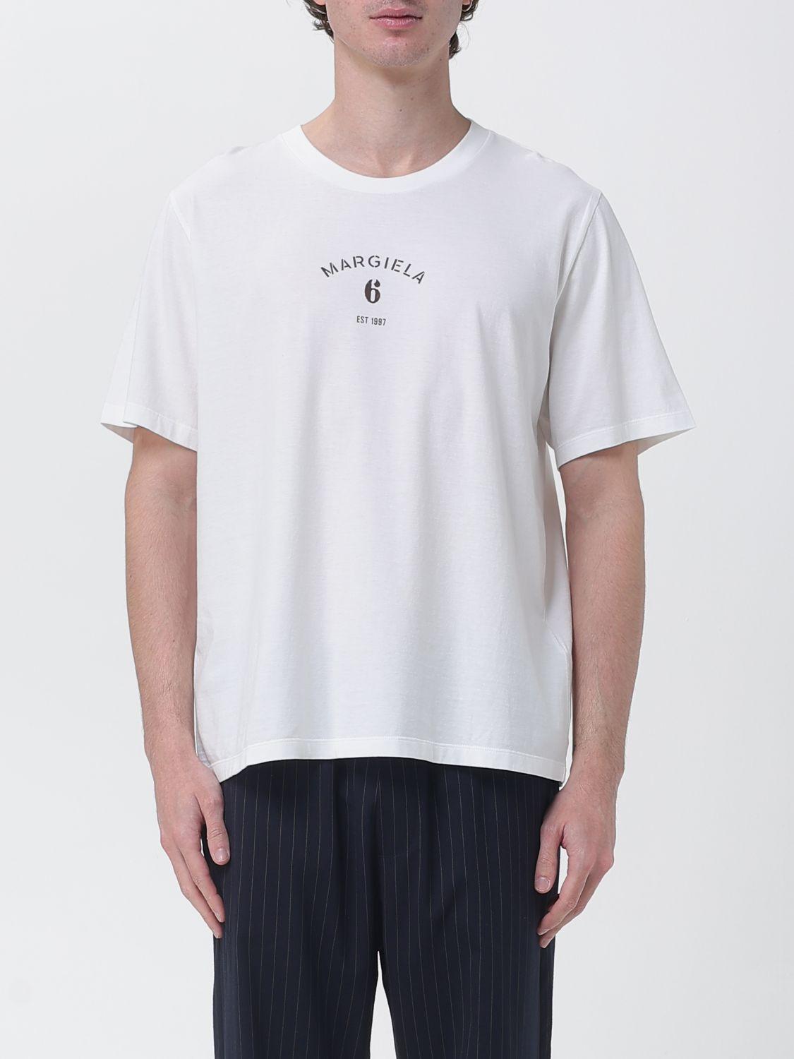 Maison Margiela Short Sleeve Cotton T-Shirt White Men’s