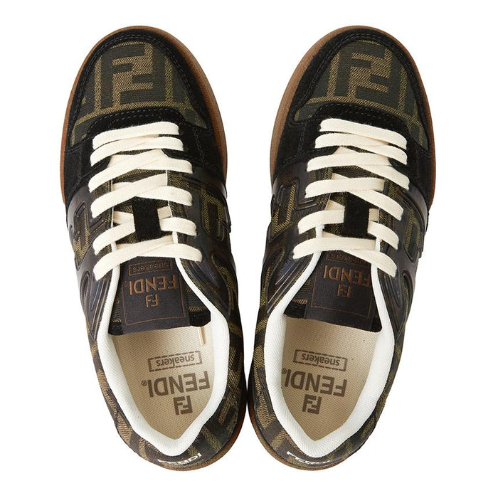 FENDI Match Low-Top Sneakers Women’s White Leather