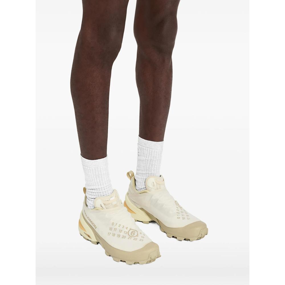 Maison Margiela Leather Low-Top Sneakers White Women’s