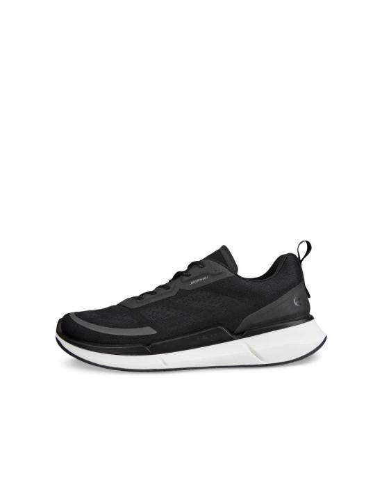 ecco Black Leather Low-Top Sneakers for Men 830754 00001