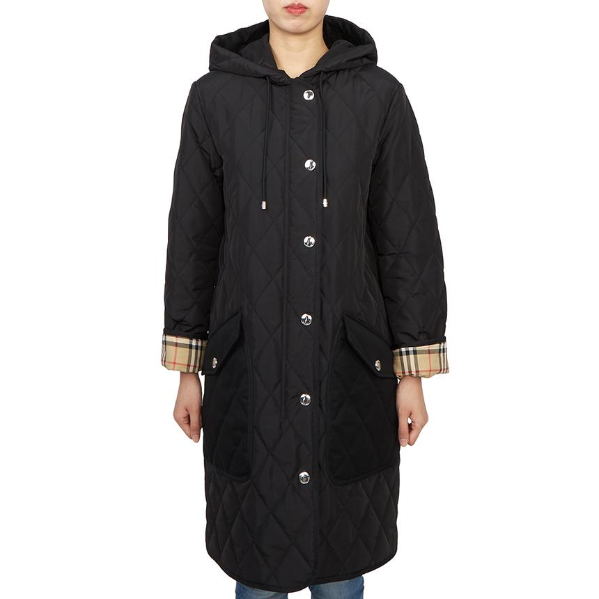 BURBERRY Quilted Down Puffer Coat for Women 8096351 A1189
