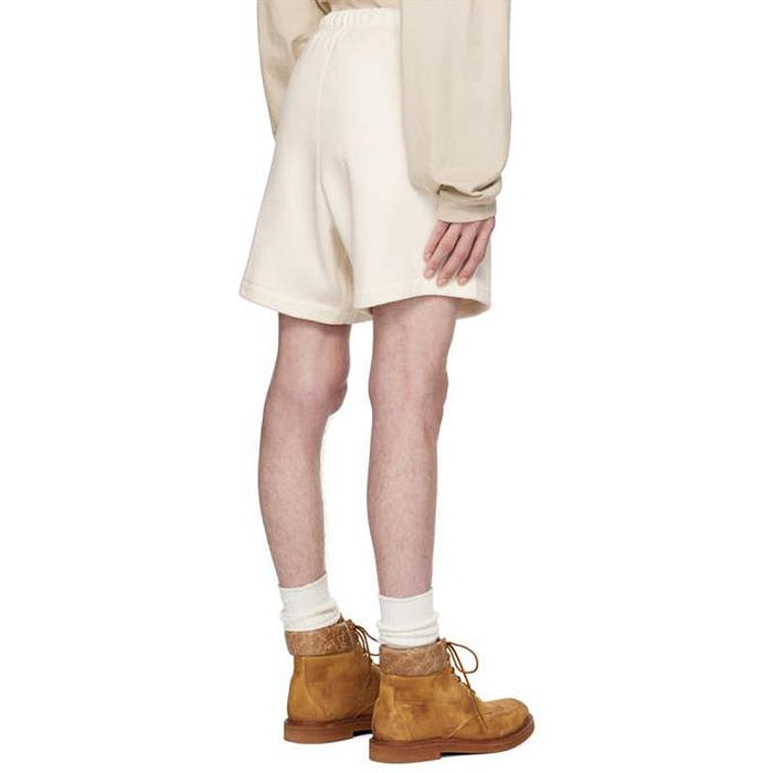 Fear of God Essentials Ivory Sweat Shorts Unisex