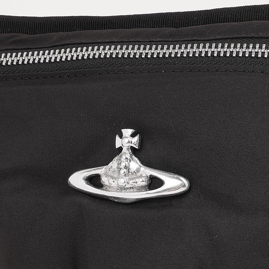 Vivienne Westwood Women’s City Bumbag Shoulder Bag Black Leather