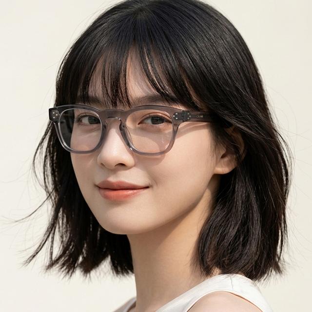 CELINE Translucent Unisex Eyeglasses Frame CL50118I 020