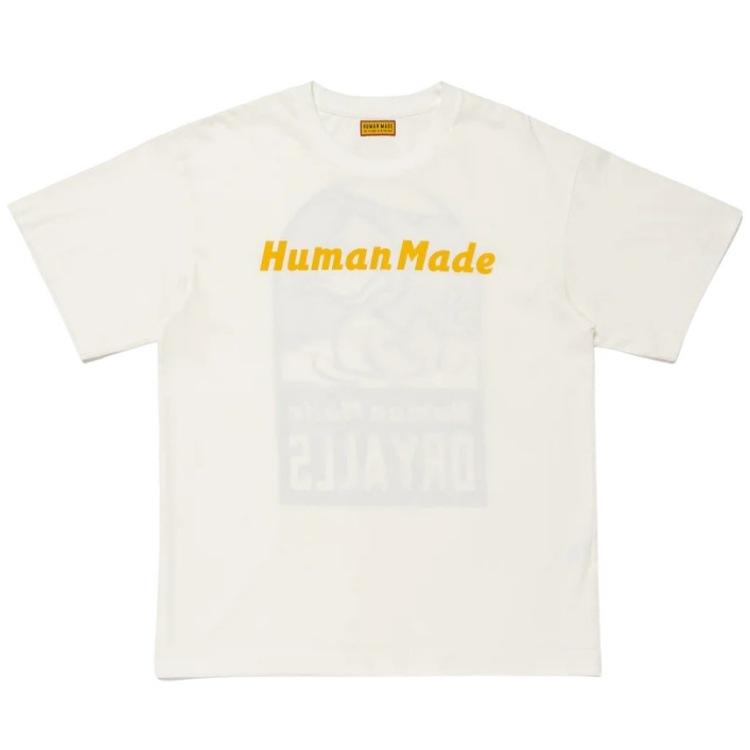 Humanmade Graphic Logo White Short Sleeve T-Shirt HM29TE022