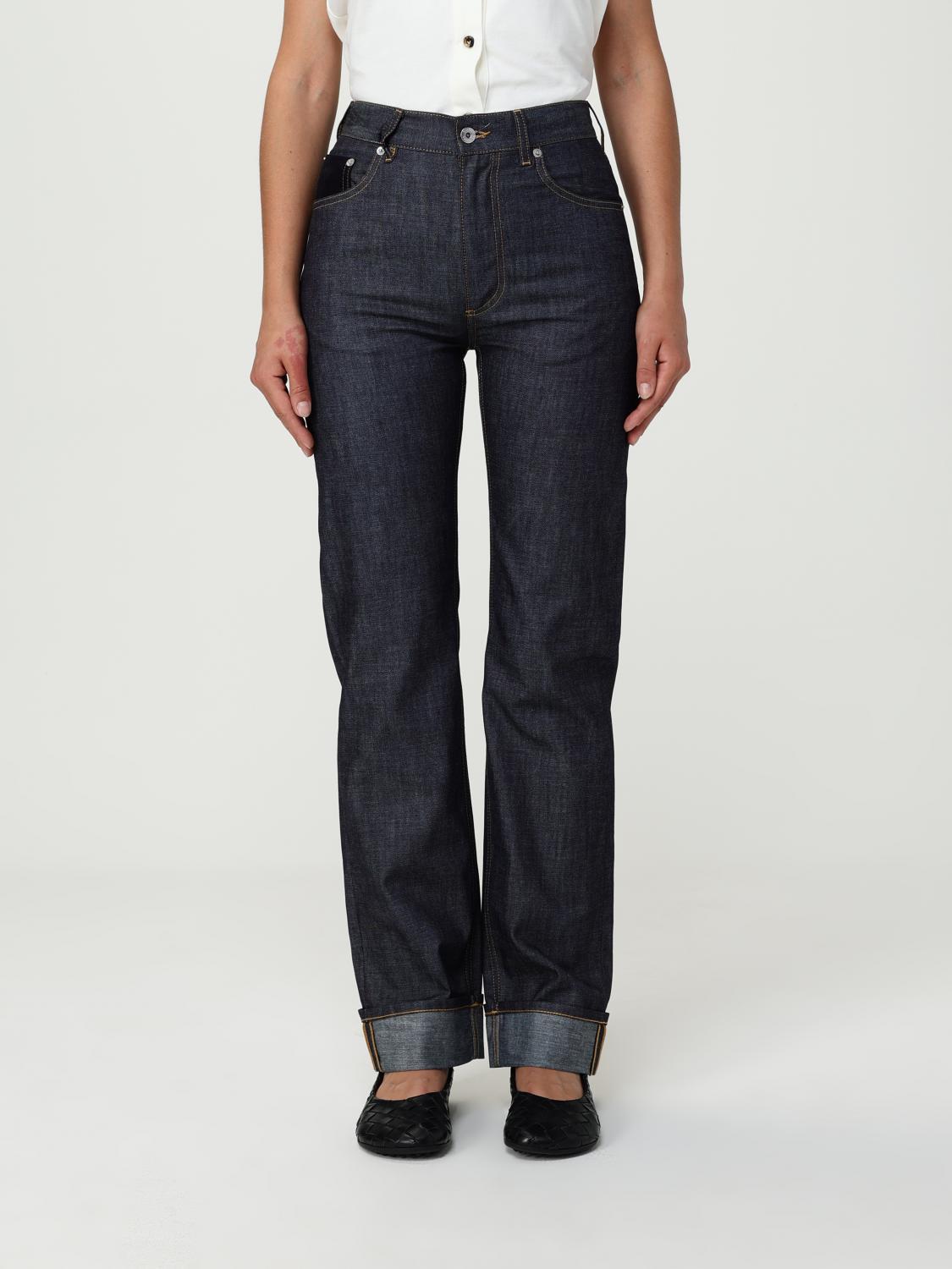 Bottega Veneta Blue Denim Jeans Women’s Pants
