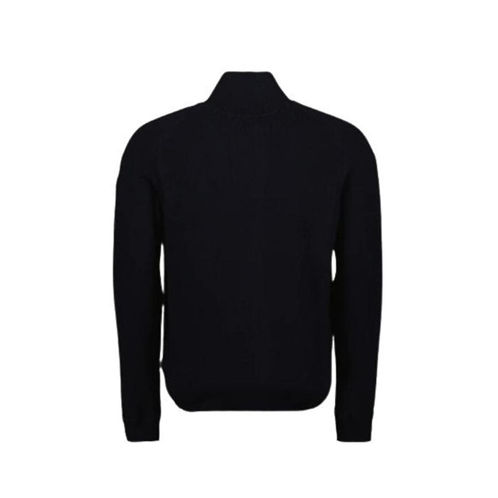 Moncler Men’s Cotton Cashmere Zip-Up Cardigan Navy