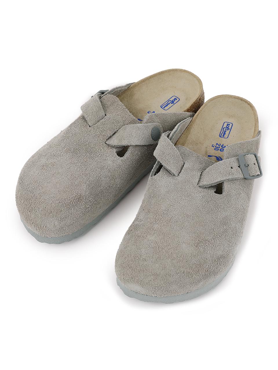 Birkenstock Boston BS Suede Sandals